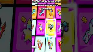 CHANCES ULTRA LUCKY TILE RAINBOW BOOST 500% AND 100% PET SIM 99