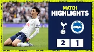 SPURS 2-1 BRIGHTON | HIGHLIGHTS | Heung-Min Son scores 100th Premier League goal!