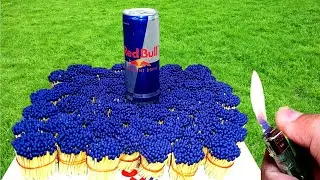 EXPLOSIVE TEST Red bull Vs Matchstick