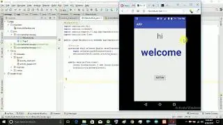 how to open/go to a website using your android app (tutorial 8 - web view)