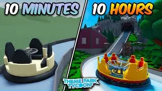 Building the RIVER RAPIDS in 10 Minutes vs 10 Hours!