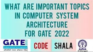 GATE 2022 Postponed News | Computer Architecture Important Questions GATE 2022 | COA Important Topic