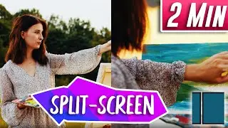 Shotcut : How to create a Split Screen Side by Side Video