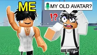 Wearing Strangers FIRST EVER AVATAR In Roblox VOICE CHAT 4!