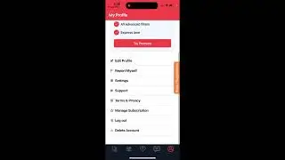 Better in Person dating app - how to delete an account