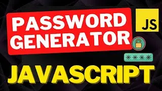 Password Generator Javascript - Create Strong Passwords Easily! 🖥️🔒