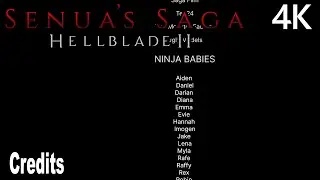 Senuas Saga Hellblade 2 Credits 4K