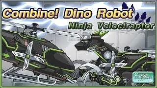 Dino Robot Ninja Velociraptor - Full Game Play - 1080 HD