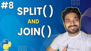 String Split and Join Functions | Python Basics #8