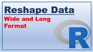 Wide to long in r | Reshape Data Frame in R