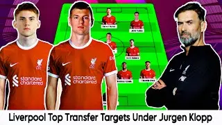 Liverpool Top Transfer Targets Under Jurgen Klopp 2023/24 ✅ Liverpool Transfer News & Rumours