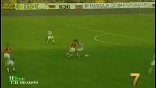 Спартак-Алания 3-0 Черноморец. Чемпионат России 1995. Гол Кавелашвили