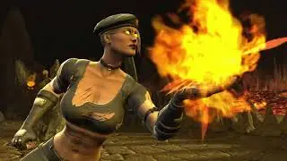 Mortal Kombat vs DC Universe - Arcade mode as Sonya Blade