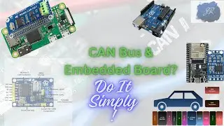 CAN Bus Tutorial Part1  #raspberrypi #arduino #esp32