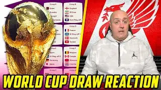 WORLD CUP 2022 DRAW REACTION