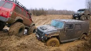 Offroad. BIGFOOT против HUMMER H2. Настоящая ЗАРУБА!!!