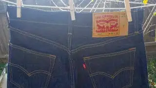 Levi's 501 Shrink To Fit: Best Way To Shrink!!!!