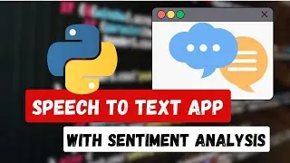 How I Built a SPEECH Recognition Desktop Application | Python GUI Tutorial | Code with Josh