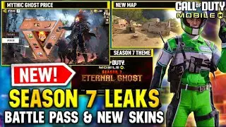 Season 7 Theme | Battle Pass | Expected Lucky Draw Skins | New Map | COD Mobile | CODM