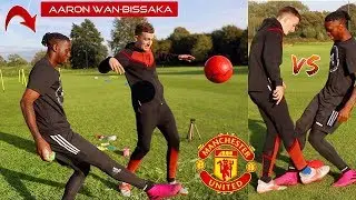 CAN I NUTMEG MANCHESTER UNITEDS BEST DEFENDER !? (AARON WAN-BISSAKA)