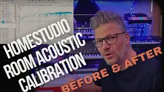 #homestudio room acoustic calibration: before and after