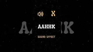 Aahhk Sound Effect #soundeffects #funny