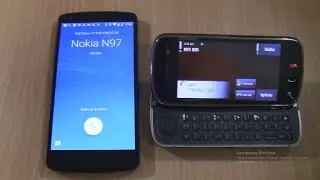 Incoming call & Outgoing call at the Same time Nexus 5 + Nokia N97