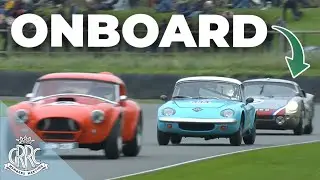 Incredible Onboard: Porsche 904 hunts Elan and Cobra at Goodwood