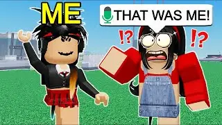 Wearing Strangers FIRST EVER AVATAR In Roblox VOICE CHAT 3!