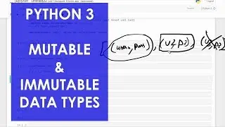 Mutable and Immutable Data Types Python 3