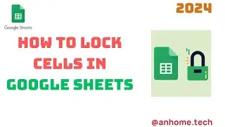 How to lock a cell in Google Sheets