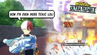 Tech Todoroki’s Buff IS PERFECT! 9 KO’S! My Hero Ultra Rumble