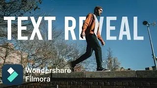 TEXT REVEAL Animation | Easy Masking Filmora