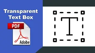 How to make a comment text box transparent in a PDF file using Adobe Acrobat Pro DC