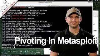 Pivoting In Metasploit - Metasploit Minute [Cyber Security Education]