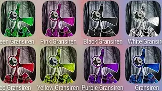 Siren Head in Granny with 8 colors | All the Mods of Gransiren