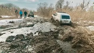 БАРОН на шниве, самодельные багги против ЕГЕРЬ, Suzuki и Pajero на бездорожье