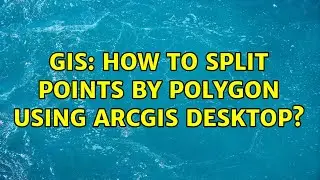 GIS: How to split points by polygon using ArcGIS Desktop? (5 Solutions!!)