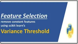 Feature selection techniques(python) | feature selection using filter method in python