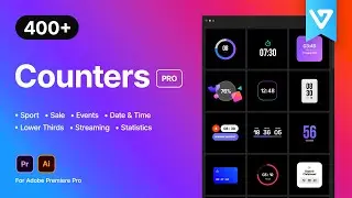 Counters Pro for Premiere Pro | How to Create Animated Timers in Premiere Pro