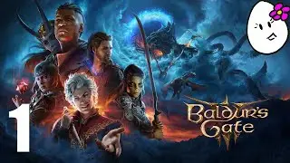 D&D Newbie plays Baldur's Gate 3! GeForce Now - Eps and inniyolk - Live Stream Let's Play - Part 1