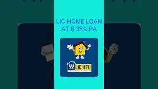 HOME LOAN AT 8.35 % *