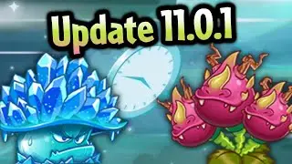 Plants vs. Zombies 2 New Update 11.0.1 - Ice Shroom & Dragon Brute and more!