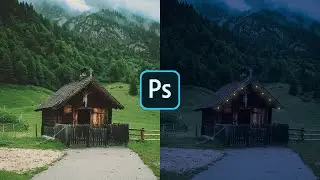 Day to Night Effect - Photoshop Tutorial