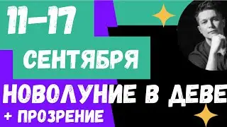 11- 17 Сентябрь - Вы прозреете в это Новолуние в Деве. Душевный гороскоп Павел Чудинов