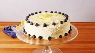 Lemon Blueberry Cake | Delish