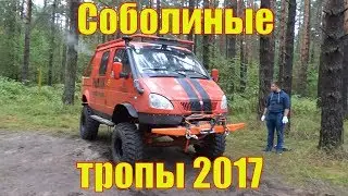 Соболиные тропы 2017 Рыжик на переднем приводе (Соболь 4х4)