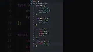 Typescript Using Types! 👨‍💻 #shorts #javascript #typescript
