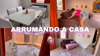 DIA DE ARRUMAR A CASA:LIMPANDO E ORGANIZANDO MINHA CASA.