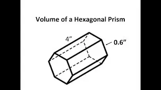 How to Find the Volume of Hexagonal Prism